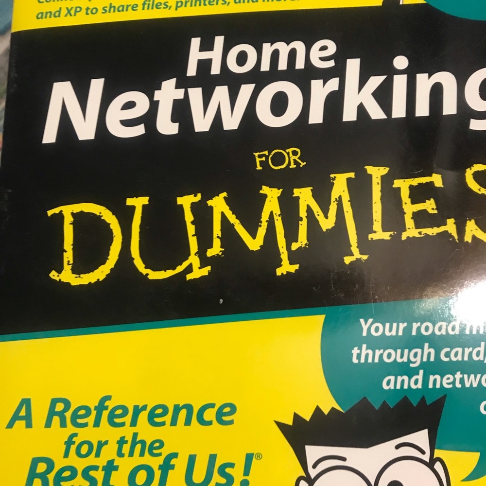 🌸NEW🌸 Home Networking For Dummies Book
